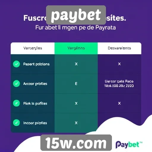 Vantagens e desvantagens do paybet para apostadores